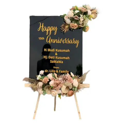 Papan Bunga Akrilik Semanding